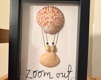 Zoom out: 5 1/2” by 7 1/2” Shadowbox