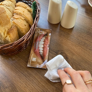 Personalized Wet Wipes with Logo,  Custom Hand Wipe Packets,  Bulk Event & Wedding Favors, Restaurant Branding, Promotional Use