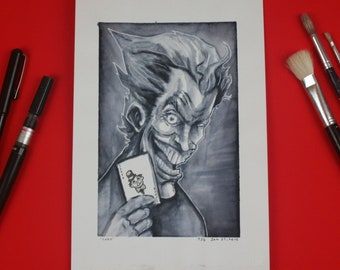 Joker Is This Your Card  (ORIGINAL) 7x10