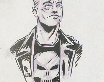 ORIGINAL ART the Punisher