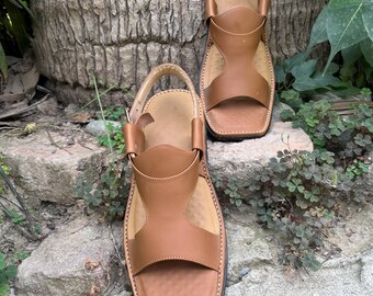Handmade Caramel Brown Panjadara Chappal| Traditional Pakistani Sandal| SoleMehal Exclusive
