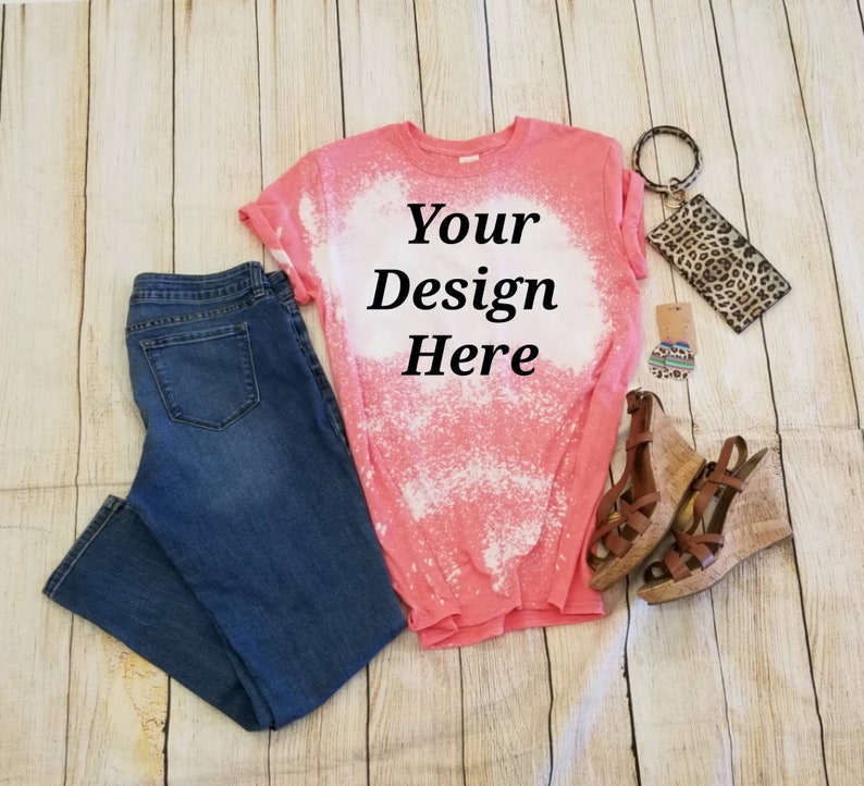 bleach and sublimation shirts