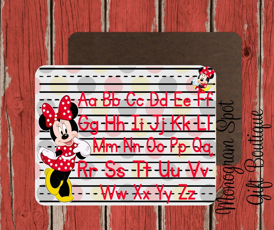 Alphabet Practice Writing, Dry Erase Board, Name Tracing, Personalized