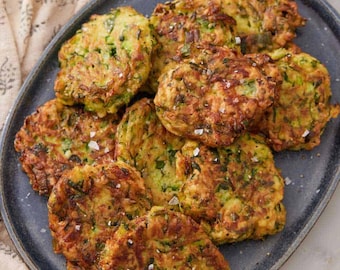 Zucchini Fritters Digital Recipe Printable Recipe Instant Download PDF Easy Recipe Kitchen Cooking Gift Recipe Printable Recipe Download