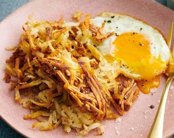 Air Fryer Hash Browns Recipe Digital Recipe Printable Recipe Instant Download PDF Easy Recipe Kitchen Decor Cooking Gift Recipe Download