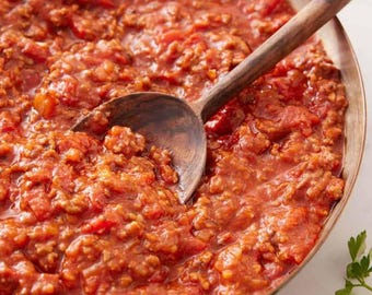 Spaghetti Sauce Digital Recipe Printable Recipe Instant Download PDF Easy Recipe Kitchen Cooking Gift Recipe Printable Recipe Download