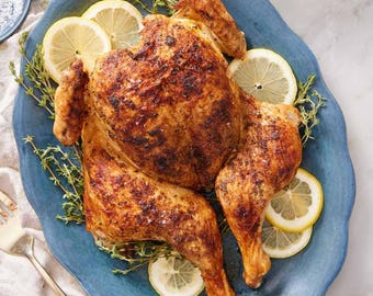 Spatchcock Chicken Recipe Digital Recipe Printable Recipe Instant Download PDF Easy Recipe Kitchen Cooking Gift Printable Recipe Download