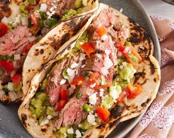 Carne Asada Tacos Recipe Digital Recipe Printable Recipe Instant Download PDF Easy Recipe Cooking Gift Pdf Recipe Printable Recipe Download