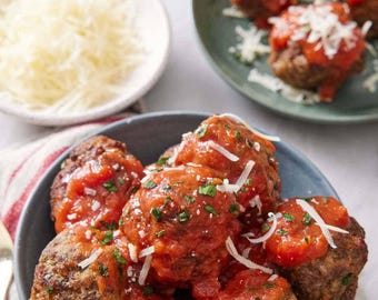 Air Fryer Meatballs Recipe Digital Recipe Printable Recipe Instant Download PDF Easy Recipe Kitchen Decor Cooking Gift Recipe Download