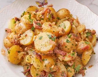 German Potato Salad Digital Recipe Printable Recipe Instant Download PDF Easy Recipe Kitchen Cooking Gift Recipe Printable Recipe Download