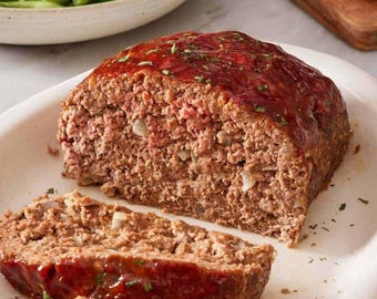 Classic Meatloaf Recipe | Juicy Homemade Dinner | Comfort Food Favorite | Easy Family Meal | Printable Digital Recipe Download