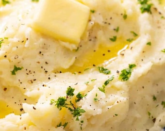 Creamy Mashed Potatoes Recipe | Classic Side Dish | Buttery & Fluffy | Homemade Comfort Food | Easy Digital Recipe Download