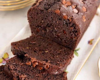 Chocolate Zucchini Bread Recipe Digital Recipe Printable Recipe Instant Download PDF Easy Recipe Kitchen Cooking Gift PDF Recipe Download