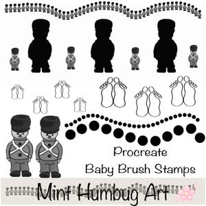 Procreate Stempel Pinsel Set iPad Instant Download