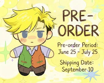 Pre-Order Deltarune Flowery Plush Doll, 10cm Game Plushie