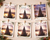 Christmas Tree Clearwater Florida, Holiday Card Digital Download