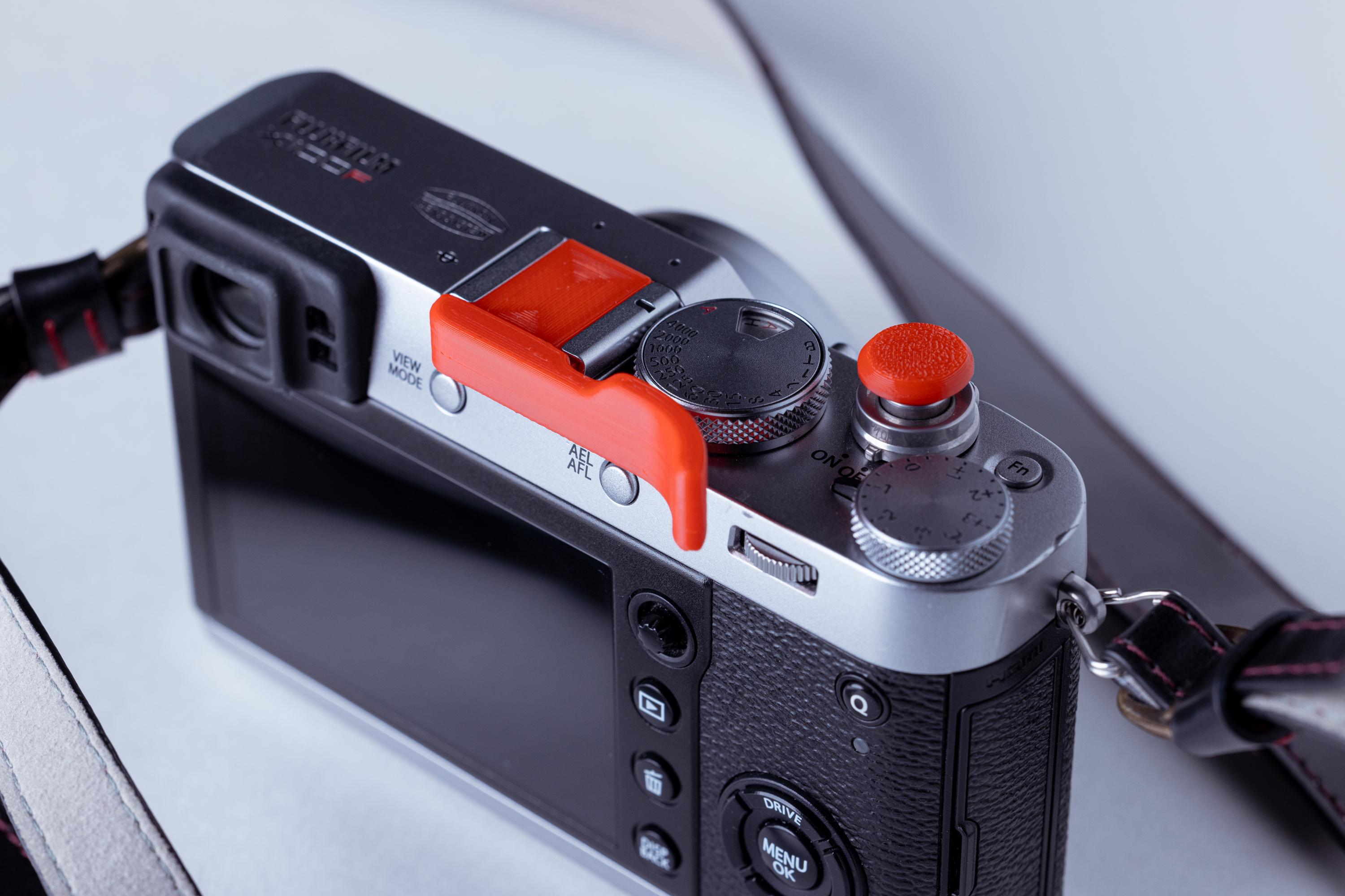 4x Copri Attacco Caldo JJC Per Fujifilm X100VI, X-H2S, X-T4, X-T3, X100V, X100F E Altre - Foto 2
