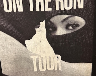 Beyoncé & Jay-z 2014 on the Run Tour Shirt | Concert Tee | Band