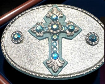 Silver Wings Necklace by Michelle Monroe Crystals Vintage - Etsy display picture 1