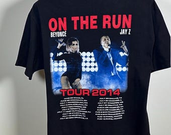 Beyoncé & Jay-z 2014 on the Run Tour Shirt | Concert Tee | Band