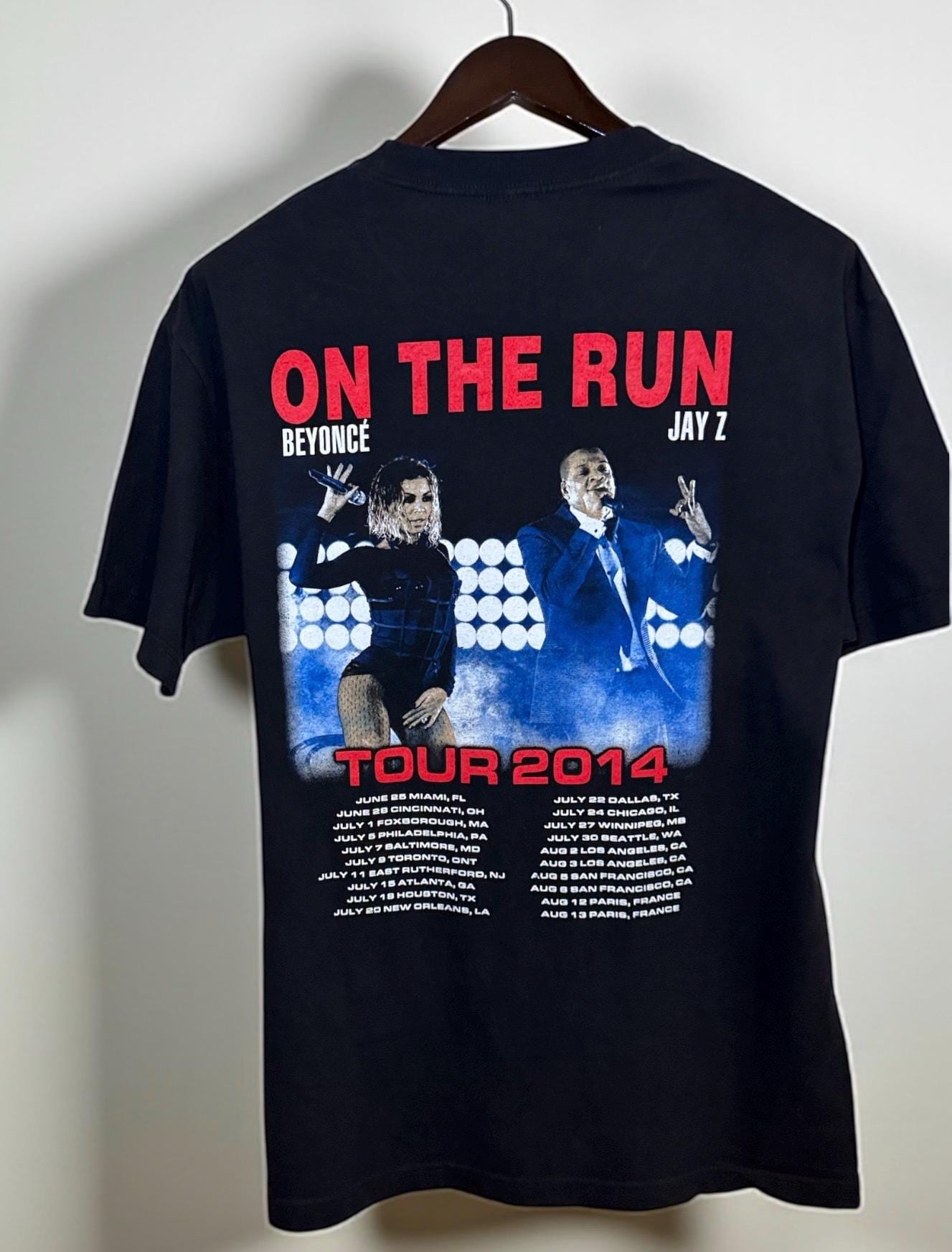 Beyoncé & Jay-z 2014 on the Run Tour Shirt | Concert Tee | Band