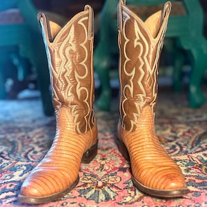Vintage Tony Lama Boots - Etsy