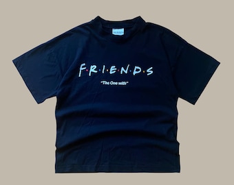 Friends seizoen 1 verzamel T-shirt vintage quote T-shirt van George M tv-serie jaren 90 fan cadeau