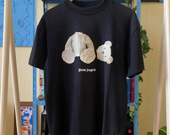 Palm Angels Töten die Bären T-Shirt Schwarz