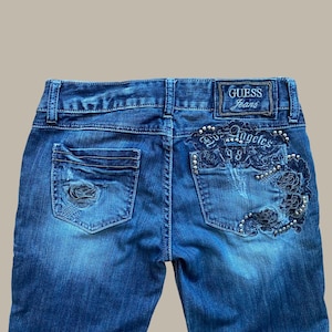Guess Low Rise Jeans - Etsy UK