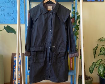 Vintage Driza-Bone Waxed Coat Women’s AU 14 Outdoor Jacket