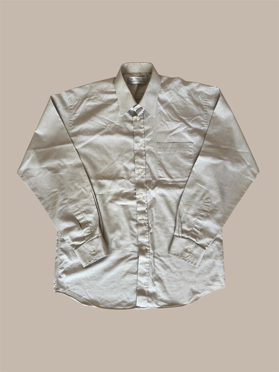 light beige dress shirt Linen Colby Shirt