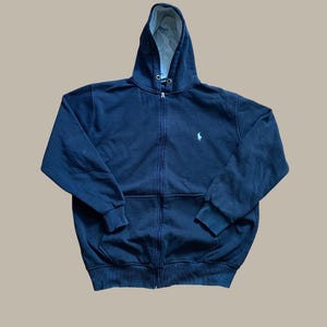 Ralph Lauren Zip up Hoodie - Etsy