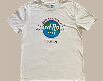 Hard Rock Cafe Dublin T-shirt vintage stijl grafisch shirt Dublin Ireland Souvenir