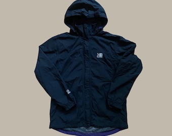 Karrimor Weathertite-regenjack: zwart windjack met capuchon voor dames (VK 12)