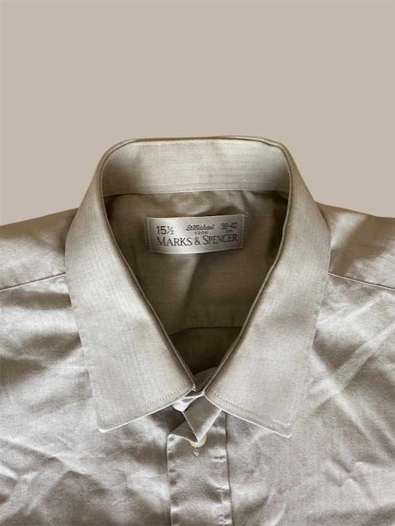 marks and spencer dress shirt Satin Shirt | PINK | Shirts