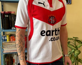 Vintage St Helens Rugby Shirt: Puma YXL Jersey - Earth.co.uk Sponsor