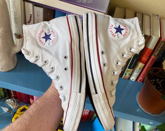 Converse Chuck Taylor All Star Hi White Canvas Unisex Sneakers EU 38 High Top