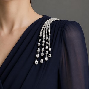 dress brooch for ladies Evening Gown wayf