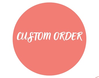 Custom Order - Personalized Necklace