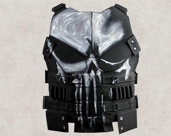 Punisher Skull Tactical Vest – Punisher Armor Vest for Cosplay