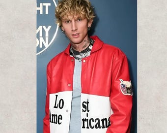 MGK Tonight Show Lost Americana Jacket | Streetwear jacket for concert and fashion wear