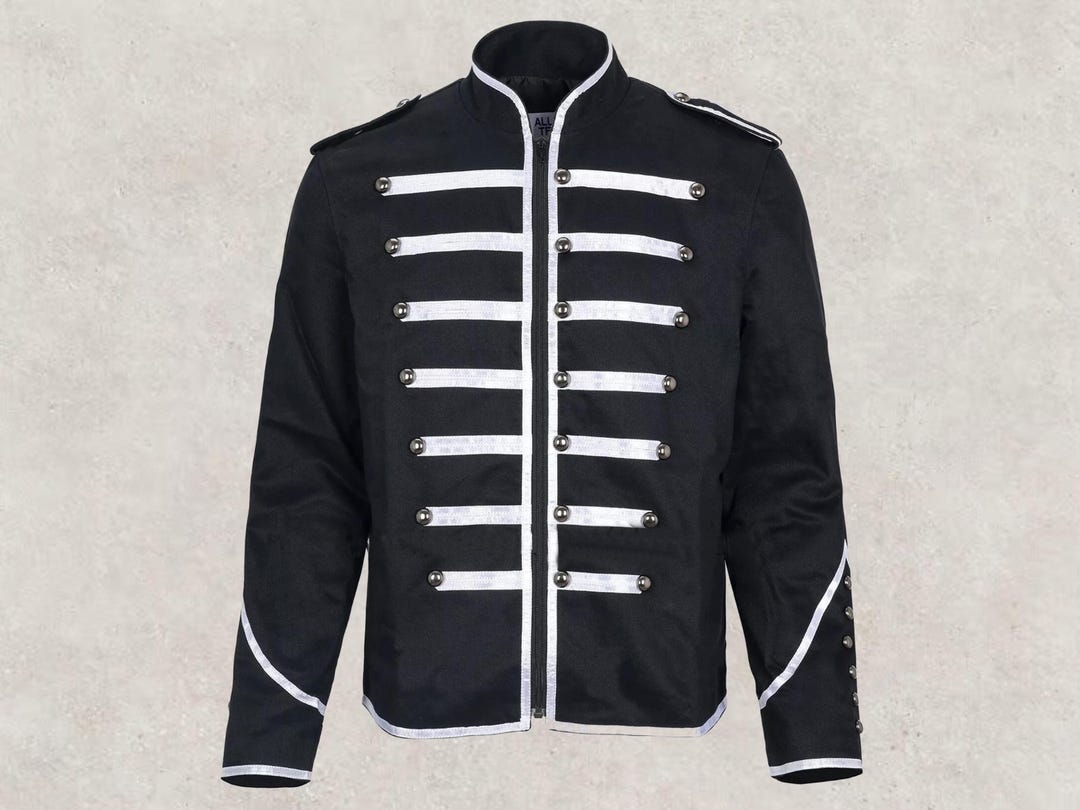 My Chemical Romance Inspired Black Parade Jacket for Men