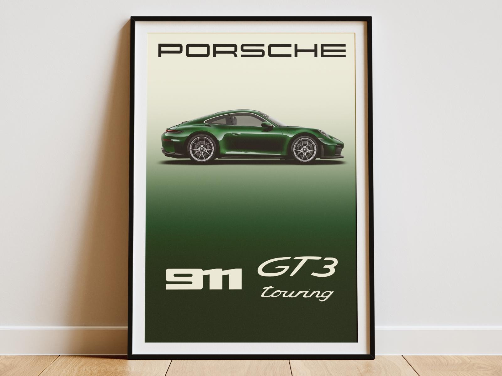 Porsche gt3 poster - Etsy 日本