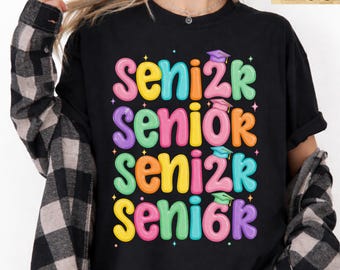 Senior 2026 Shirt, Comfort Colors® High School Graduation Tee, Perfect Senior Gift