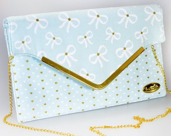 Evening or Day Clutch - Flat Style. Easy Street Pattern Sew and Sell by ChrisW Designs