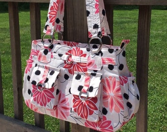 Bag Sewing Pattern - Olivia - great handbag, hobo bag or nappy bag by ChrisW Designs