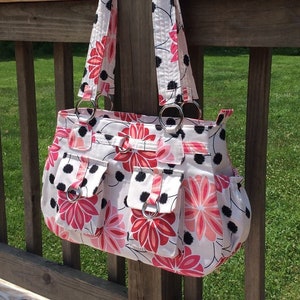 Bag Sewing Pattern Olivia great handbag, hobo bag or nappy bag by ChrisW Designs image 1