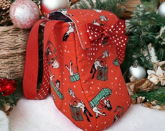 Xmas Boot Gift Bag Sewing Pattern PDF - Whip One up for Christmas - A Unique ChrisW Designs Designer Bag Pattern