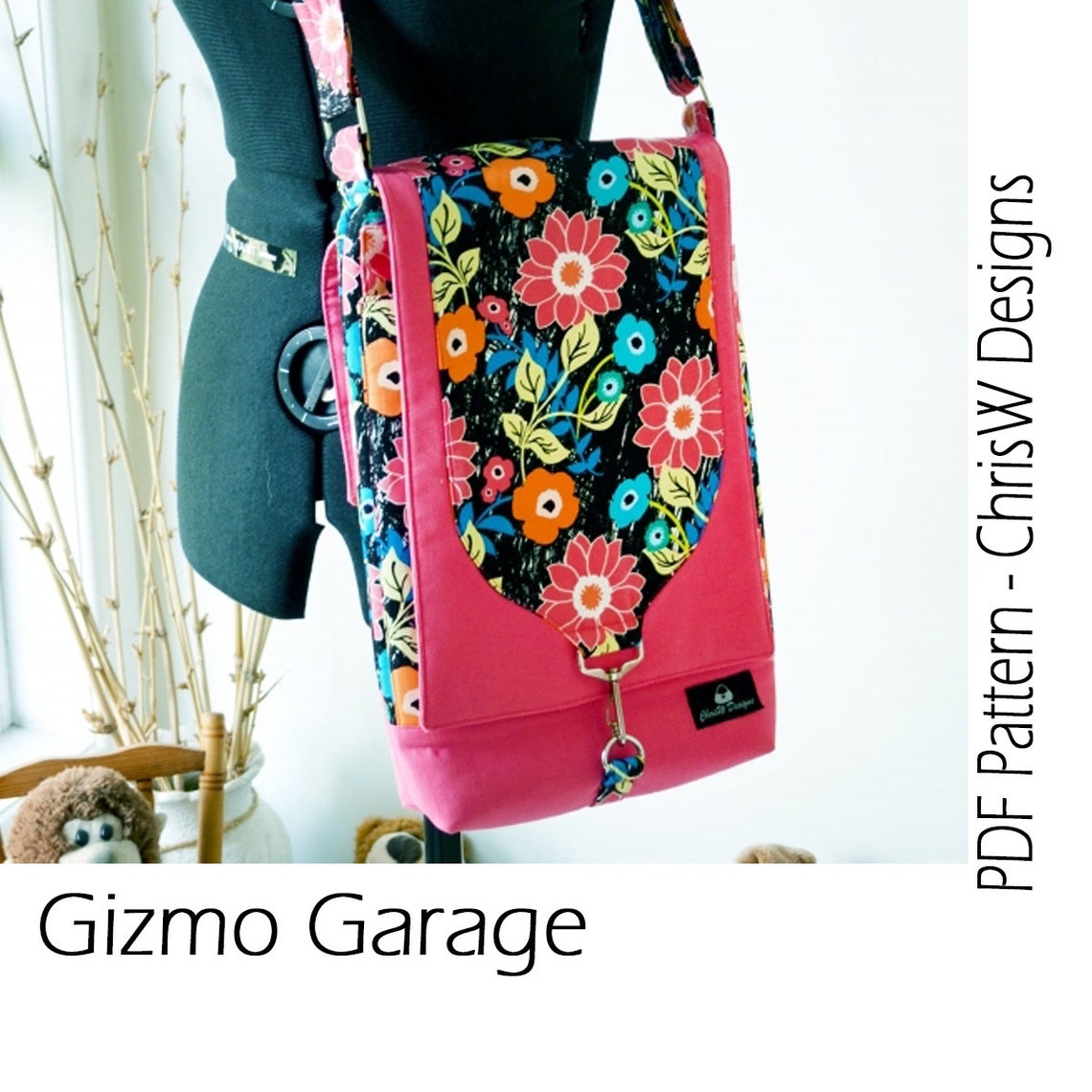 Laptop and Ipad Bag Pattern PDF 3 Sizes in One Pattern for Etsy