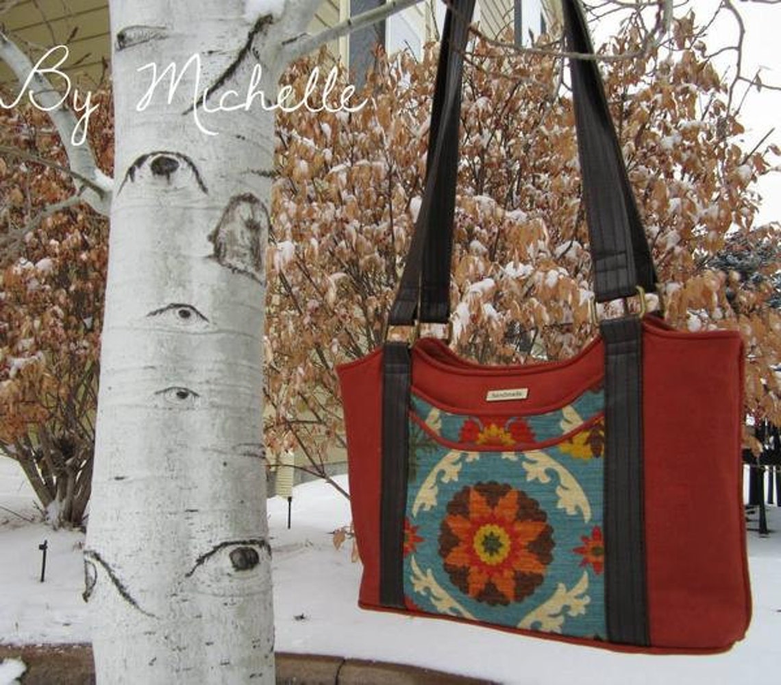 Designer Handbag Pattern PDF for Sewing Your Own Purse. Sugar Etsy